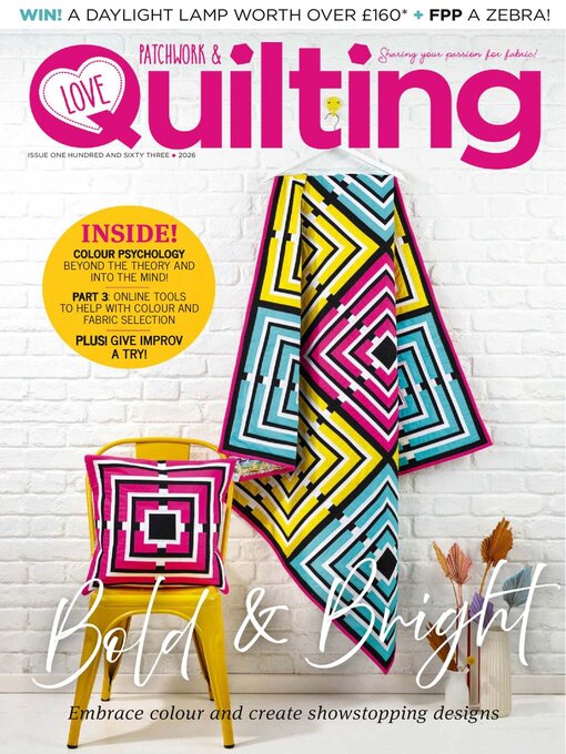 Cover image for Love Patchwork & Quilting